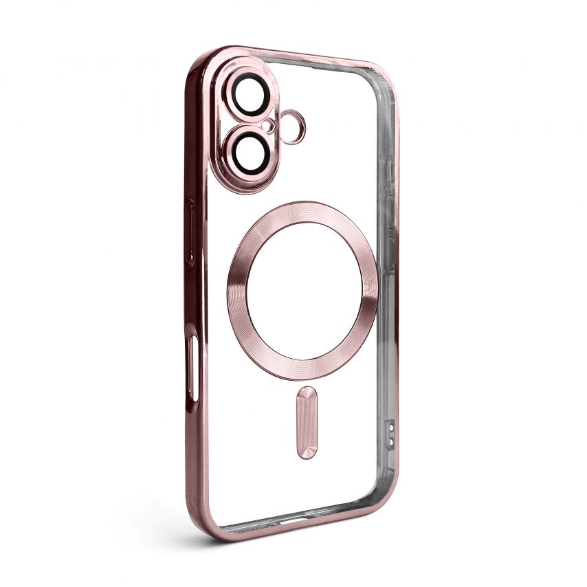 Hülle mit MagSafe für Apple iPhone 16 rose gold (06)