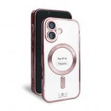 Hülle mit MagSafe für Apple iPhone 16 rose gold (06)