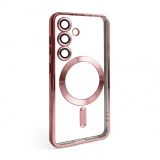 Case with MagSafe for Samsung Galaxy S24/S921 (2024), S25/S931 (2025) rose gold (06)