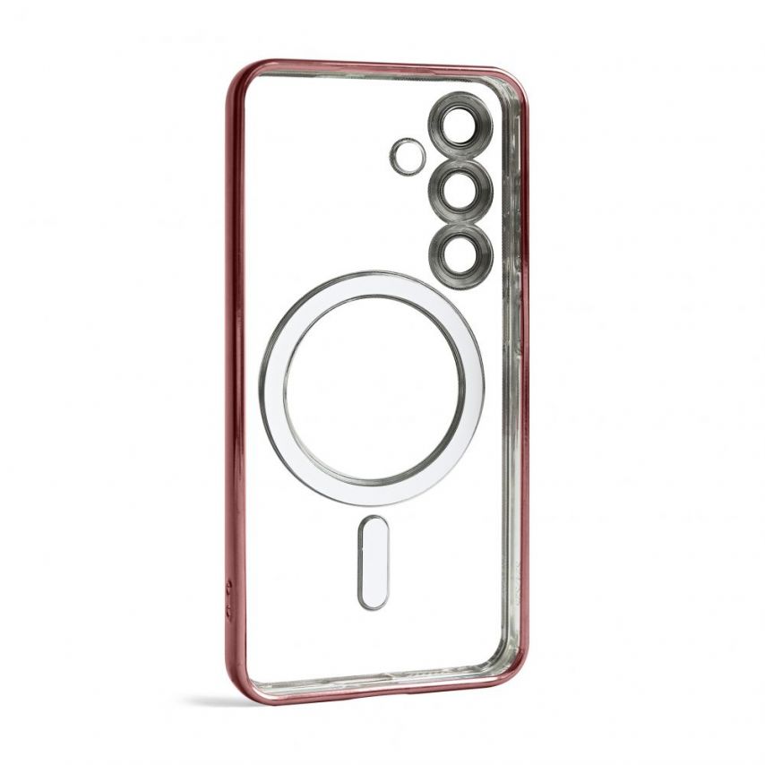 Case with MagSafe for Samsung Galaxy S24/S921 (2024), S25/S931 (2025) rose gold (06)