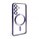 Coque avec MagSafe pour Samsung Galaxy S24/S921 (2024), S25/S931 (2025) violet (11)