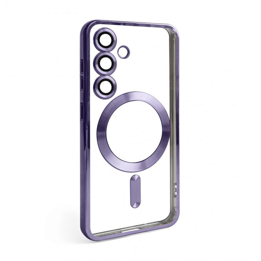 Coque avec MagSafe pour Samsung Galaxy S24/S921 (2024), S25/S931 (2025) violet (11)