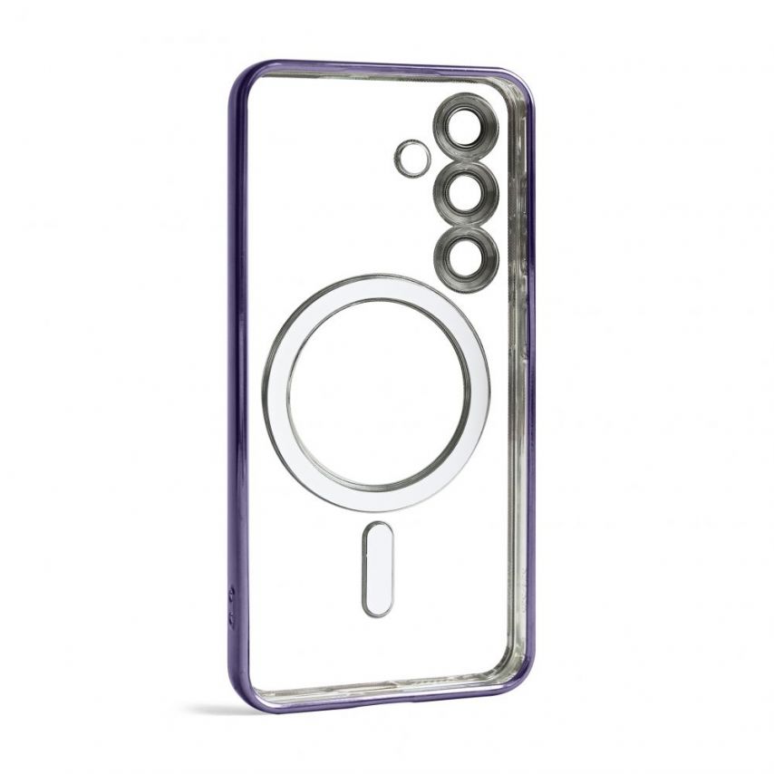 Coque avec MagSafe pour Samsung Galaxy S24/S921 (2024), S25/S931 (2025) violet (11)