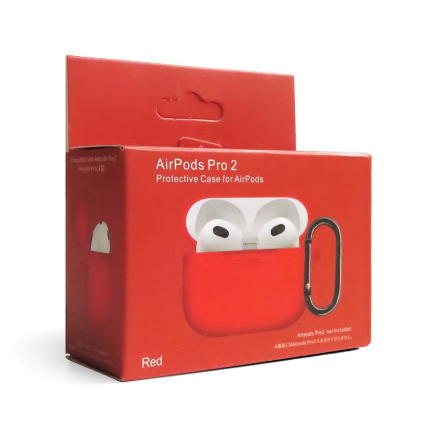 Hülle für AirPods Pro 2 Slim rot (8)