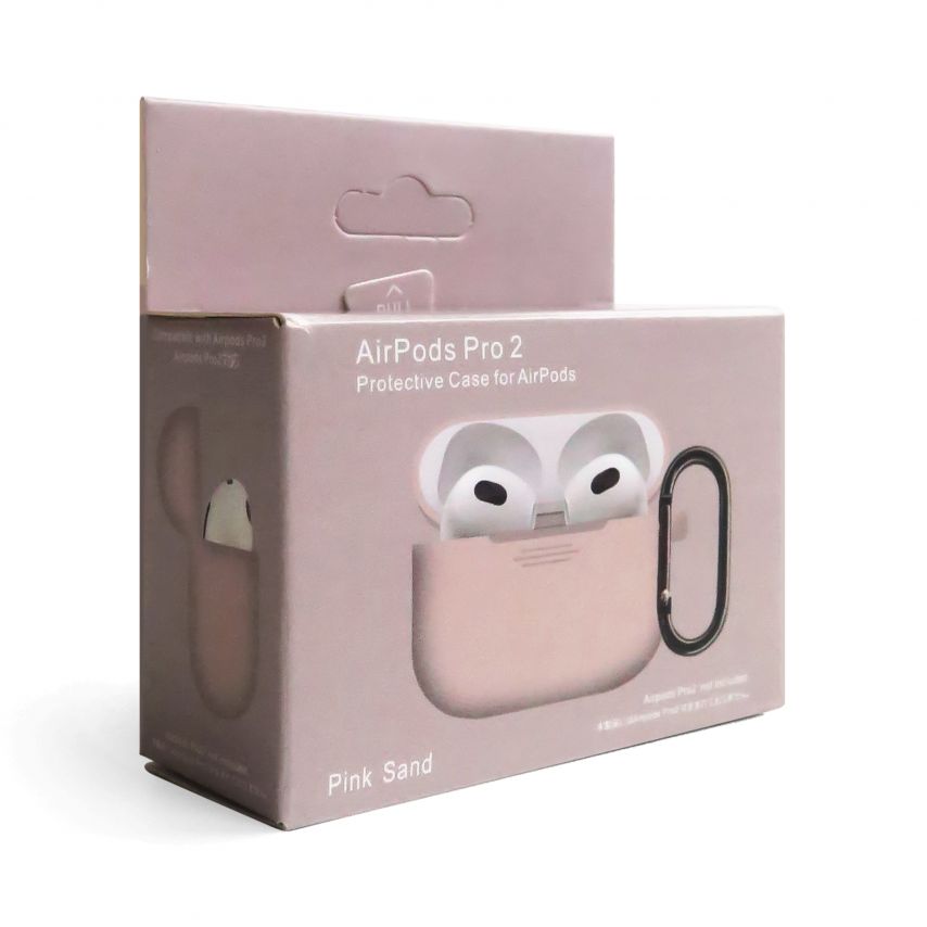 Case for AirPods Pro 2 Slim pink sand (2)