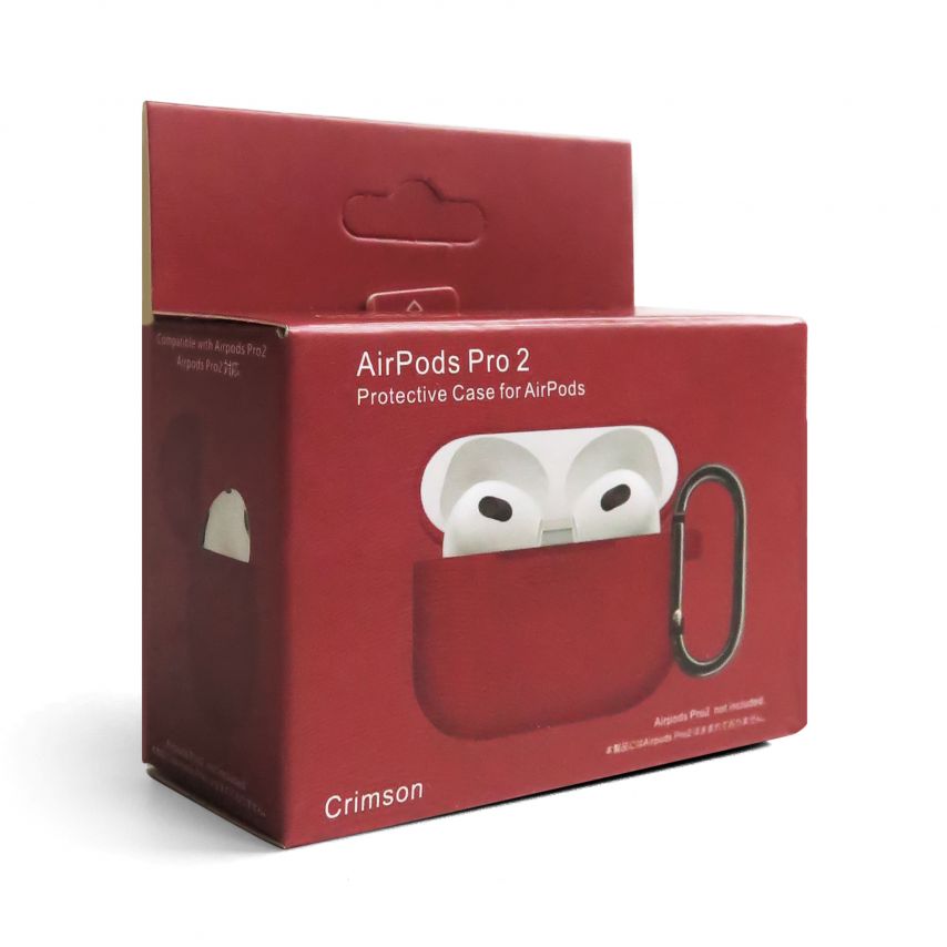 Hülle für AirPods Pro 2 Slim crimson (09)