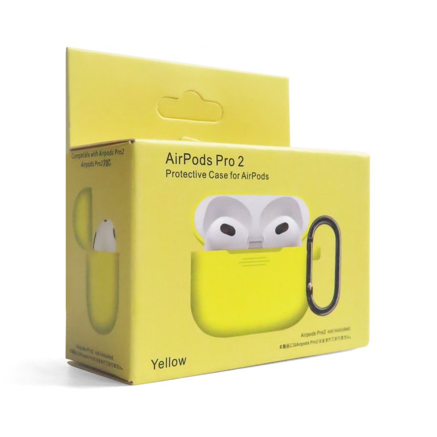 Hülle für AirPods Pro 2 Slim gelb (14)