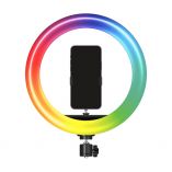 Ring Light RGB RD-36 Crystal (36cm) + floor stand (2,1m) - Buy for 17.60 € in Germany