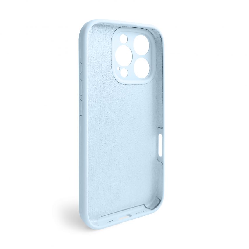 Case Full Silicone for Apple iPhone 16 Pro sky blue (58) (without logo)