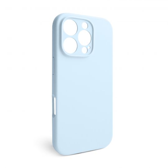 Case Full Silicone for Apple iPhone 16 Pro sky blue (58) (without logo)