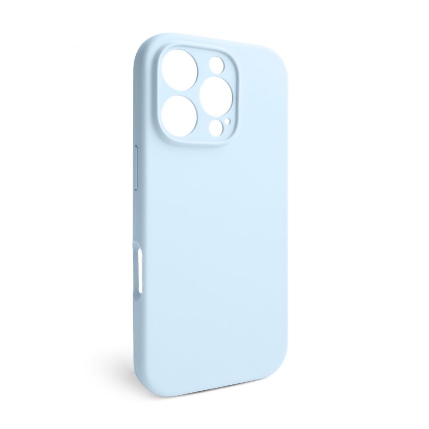 Case Full Silicone for Apple iPhone 16 Pro sky blue (58) (without logo)