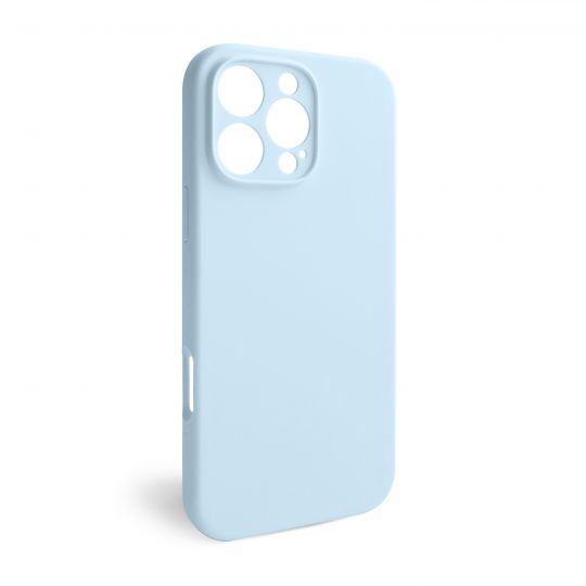 Hülle Full Silicone für Apple iPhone 16 Pro Max sky blue (58) (ohne Logo)