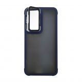 Case for Samsung Galaxy S24FE 5G/S721 (2024) with stand and camera protection dark blue (4)