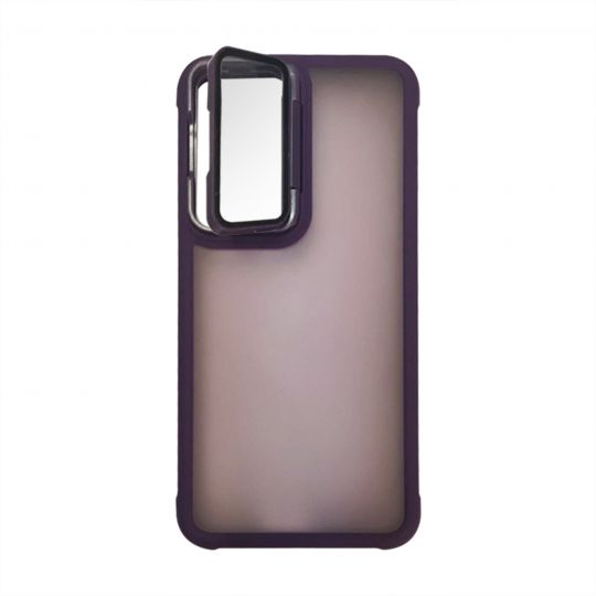 Case for Samsung Galaxy S24FE 5G/S721 (2024) with stand and camera protection violet (2)