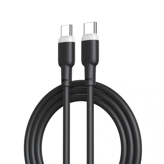 USB cable XO NB208B Type-C to Type-C 60W black