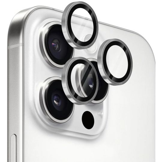 CD LINE Camera Lens Protection for Apple iPhone 16 white