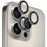 Vitre de protection caméra CD LINE pour Apple iPhone 16 Pro naturel