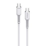Kabel WALKER C795 Type-C - Type-C 100W weiß