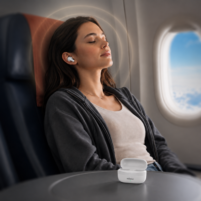 Bluetooth Earphones WALKER WTS-39 ENC white
