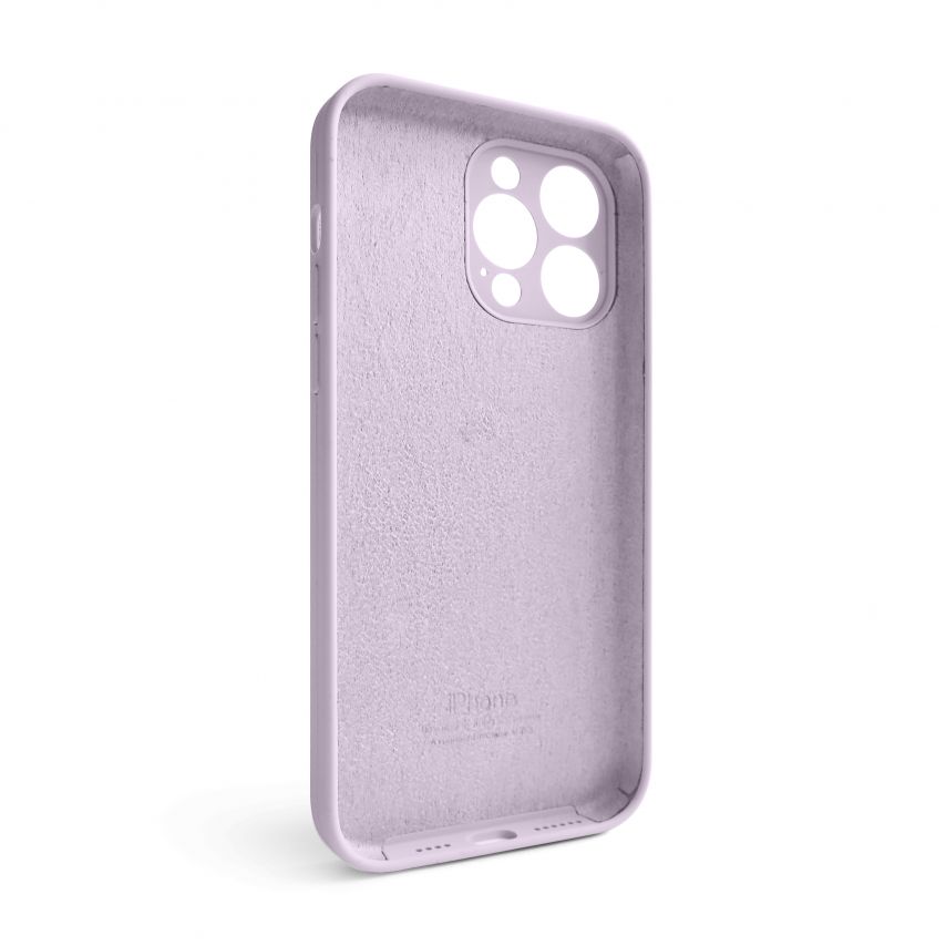 Case Full Silicone for Apple iPhone 15 Pro lilac purple (72) with camera protection (without logo)