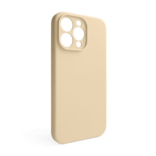 Case Full Silicone for Apple iPhone 15 Pro desert gold (76) with camera protection (without logo)