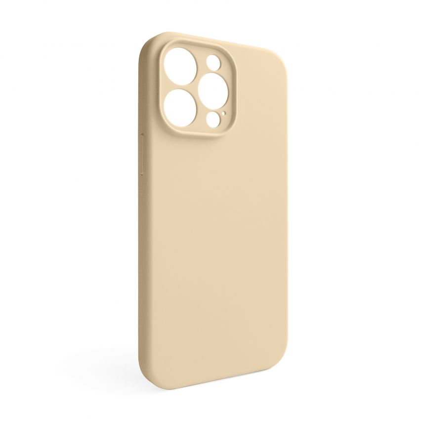 Case Full Silicone for Apple iPhone 15 Pro desert gold (76) with camera protection (without logo)