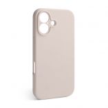 Case Full Silicone for Apple iPhone 16 grey pink (73) with camera protection (without logo) - Buy for 2.75 € in Germany