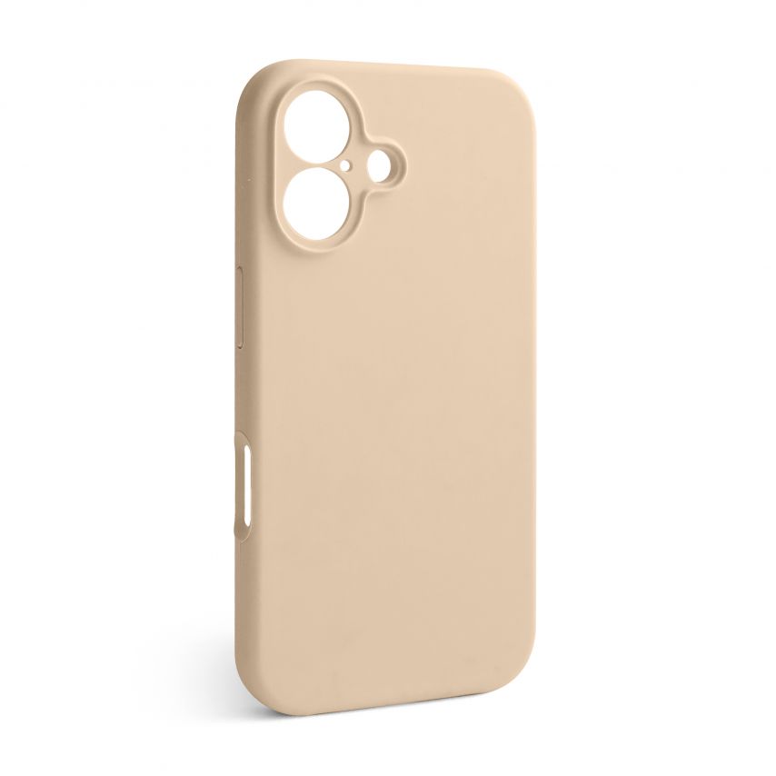 Case Full Silicone for Apple iPhone 16 desert gold (76) with camera protection (without logo)