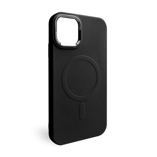 Textured Case with MagSafe for Apple iPhone 15 black (03)