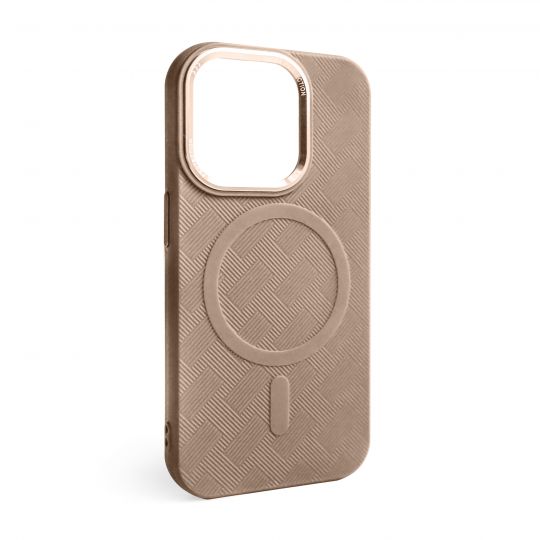 Coque Texturée avec MagSafe pour Apple iPhone 15 Pro nude (01)