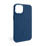 Textured Case with MagSafe for Apple iPhone 13 blue (05)