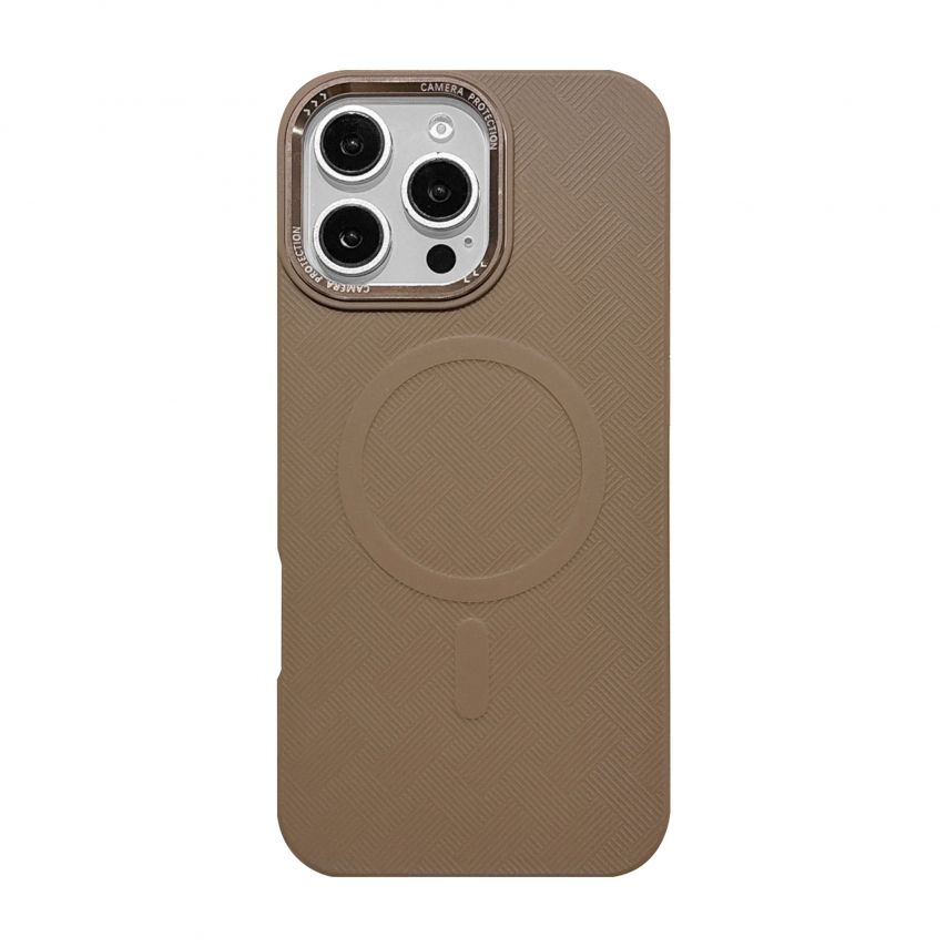 Textured Case with MagSafe for Apple iPhone 11 brown (02)