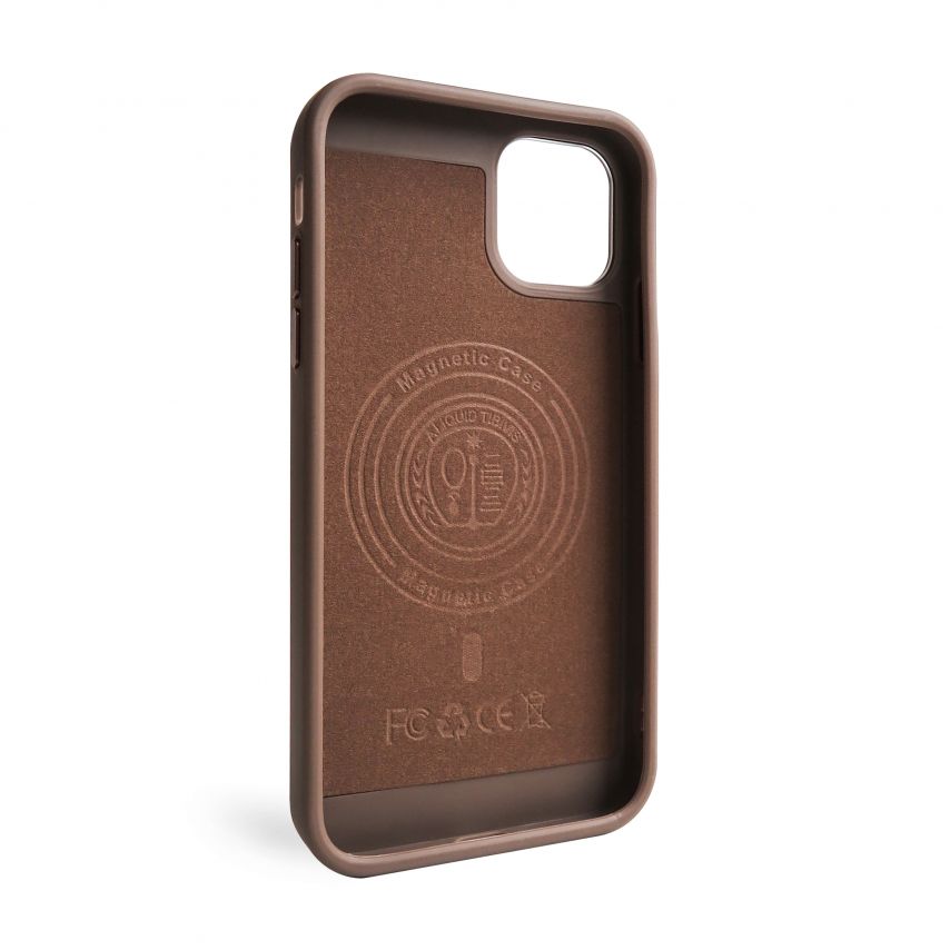 Textured Case with MagSafe for Apple iPhone 11 brown (02)