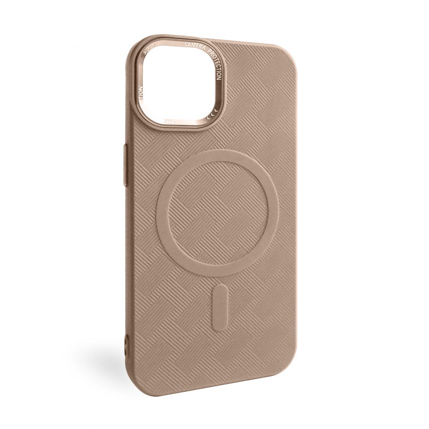 Coque Texturée avec MagSafe pour Apple iPhone 14 nude (01)