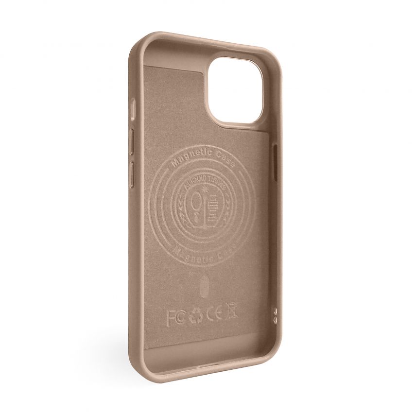 Coque Texturée avec MagSafe pour Apple iPhone 14 nude (01)