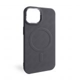 Coque Texturée avec MagSafe pour Apple iPhone 14 grise (04)