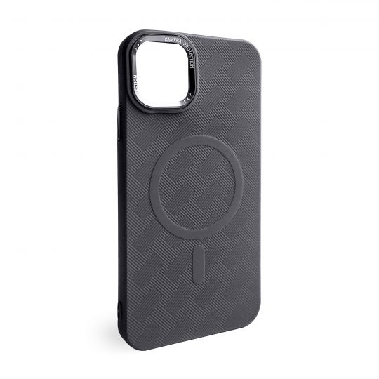 Coque Texturée avec MagSafe pour Apple iPhone 11 Pro Max grise (04)