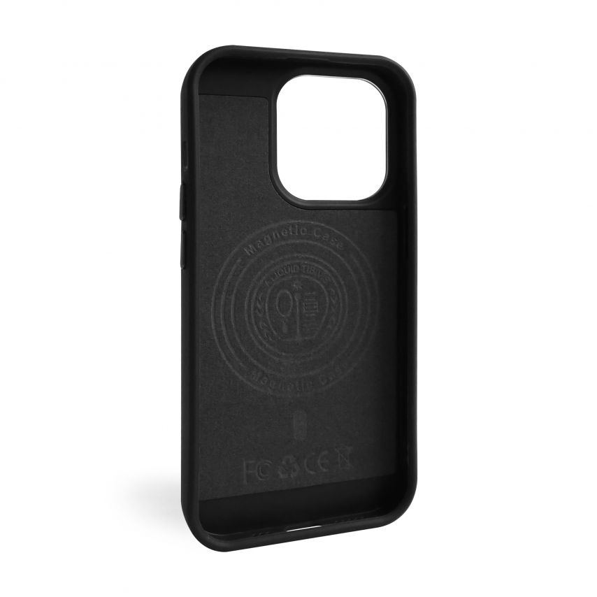 Coque Texturée avec MagSafe pour Apple iPhone 15 Pro Max noire (03)