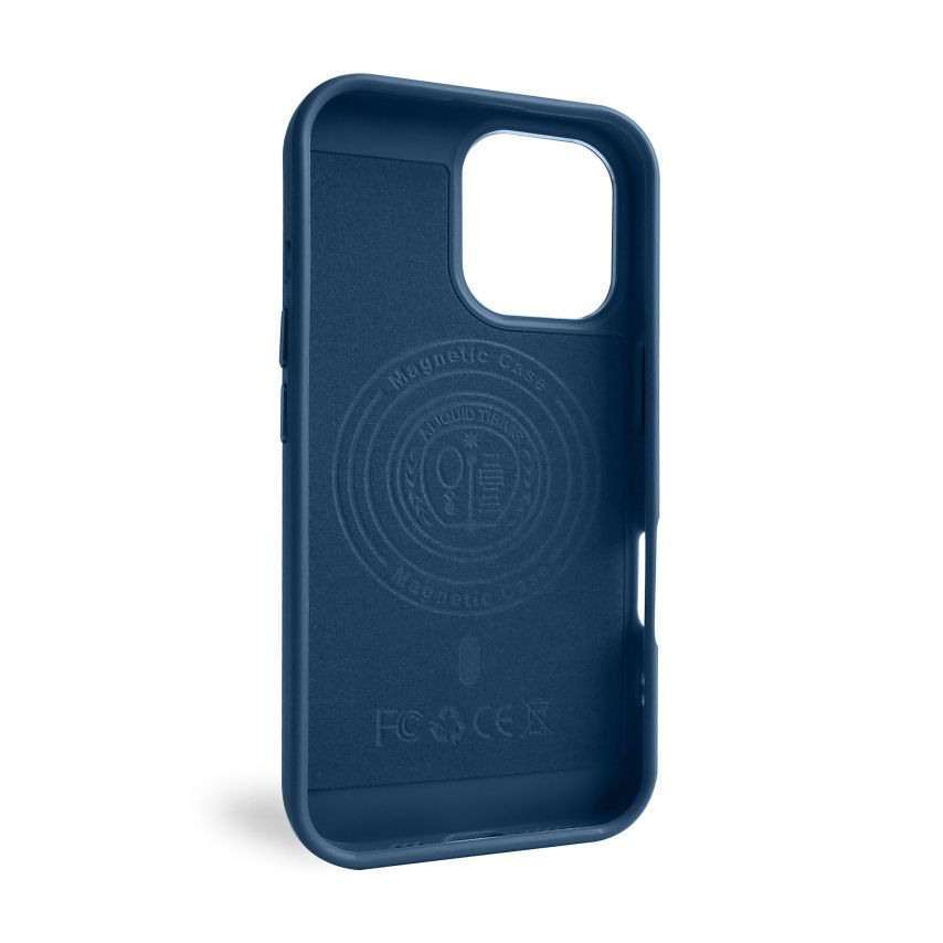 Textured Case with MagSafe for Apple iPhone 16 blue (05)
