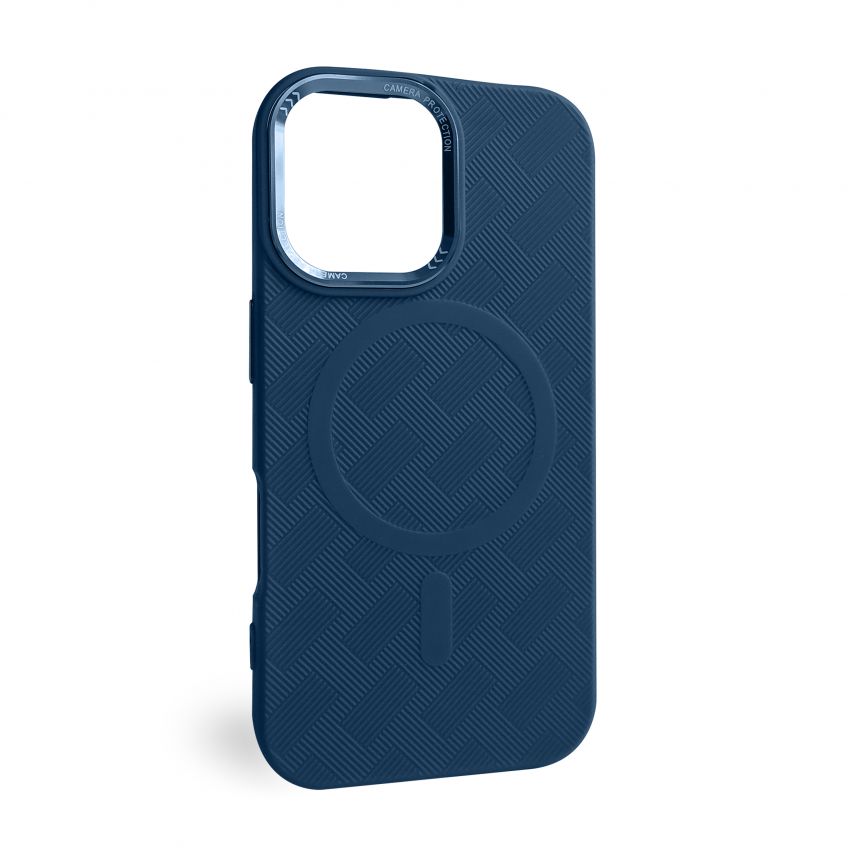 Textured Case with MagSafe for Apple iPhone 16 blue (05)