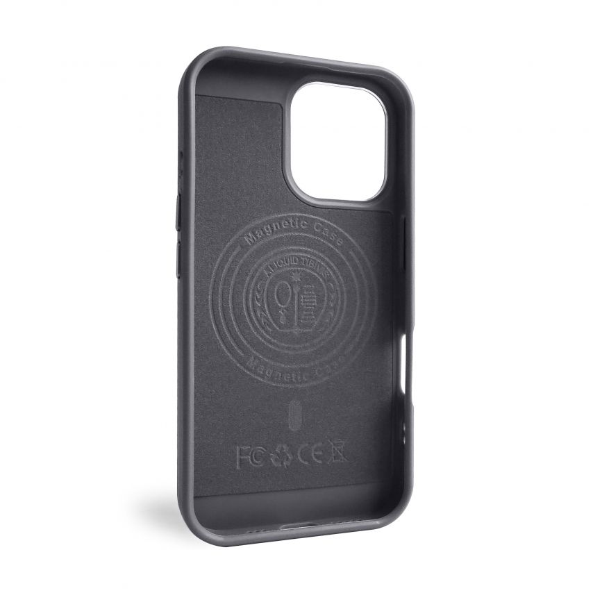 Textured Case with MagSafe for Apple iPhone 16 Plus grey (04)