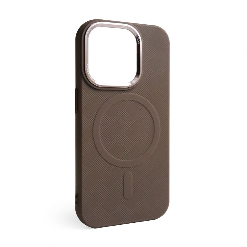 Textured Case with MagSafe for Apple iPhone 16 Pro brown (02)