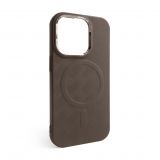 Coque Texturée avec MagSafe pour Apple iPhone 16 Pro Max marron (02)