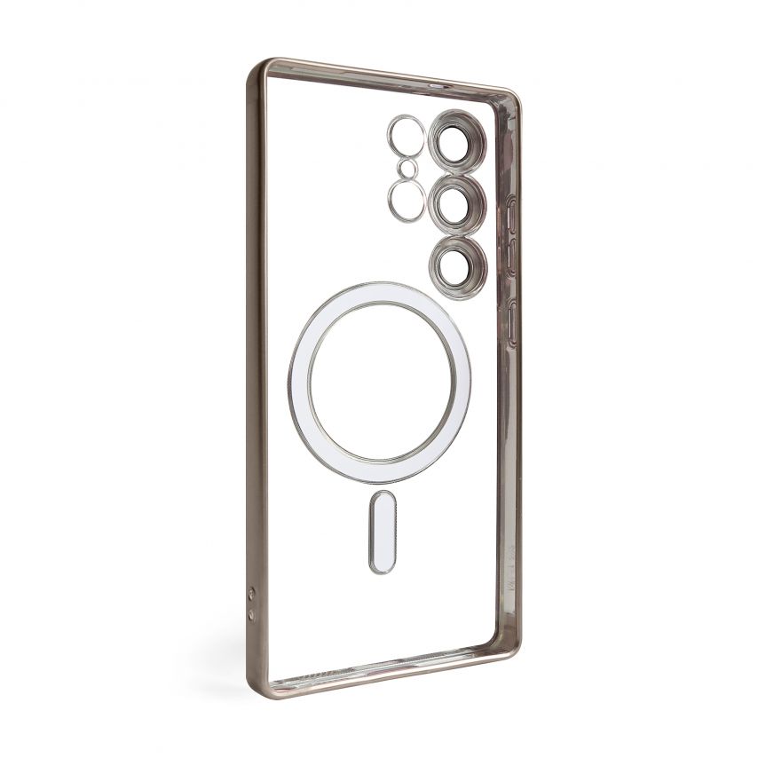 Coque avec MagSafe pour Samsung Galaxy S25 Ultra/S938 (2025) brun (13)