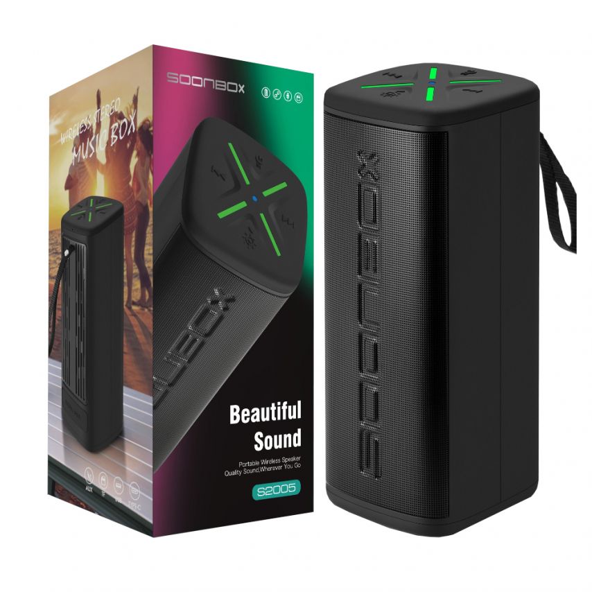 Portable Speaker Soonbox S2005 40W (2*20W) black