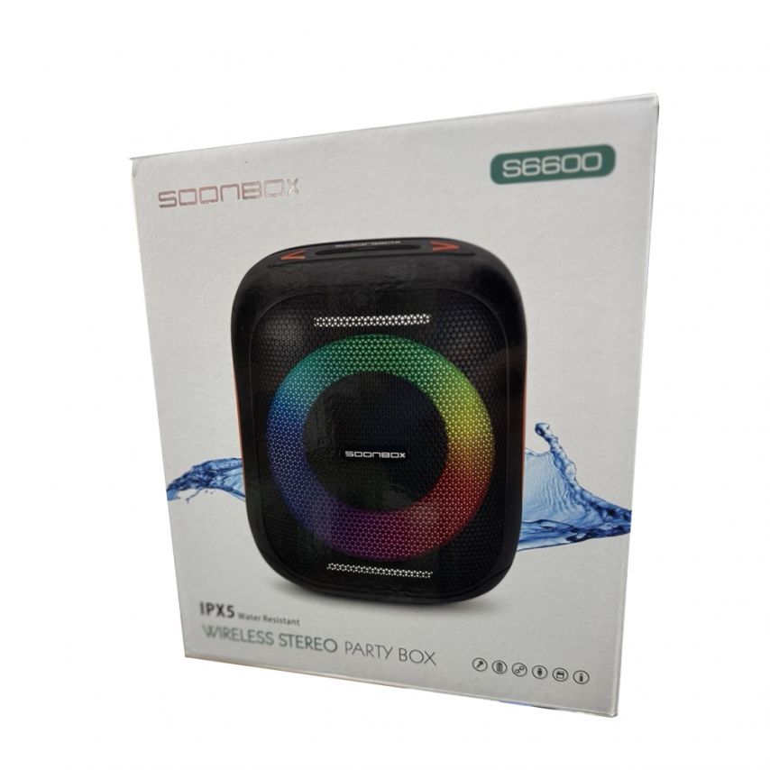 Portable Speaker Soonbox S6600 mini 10W black
