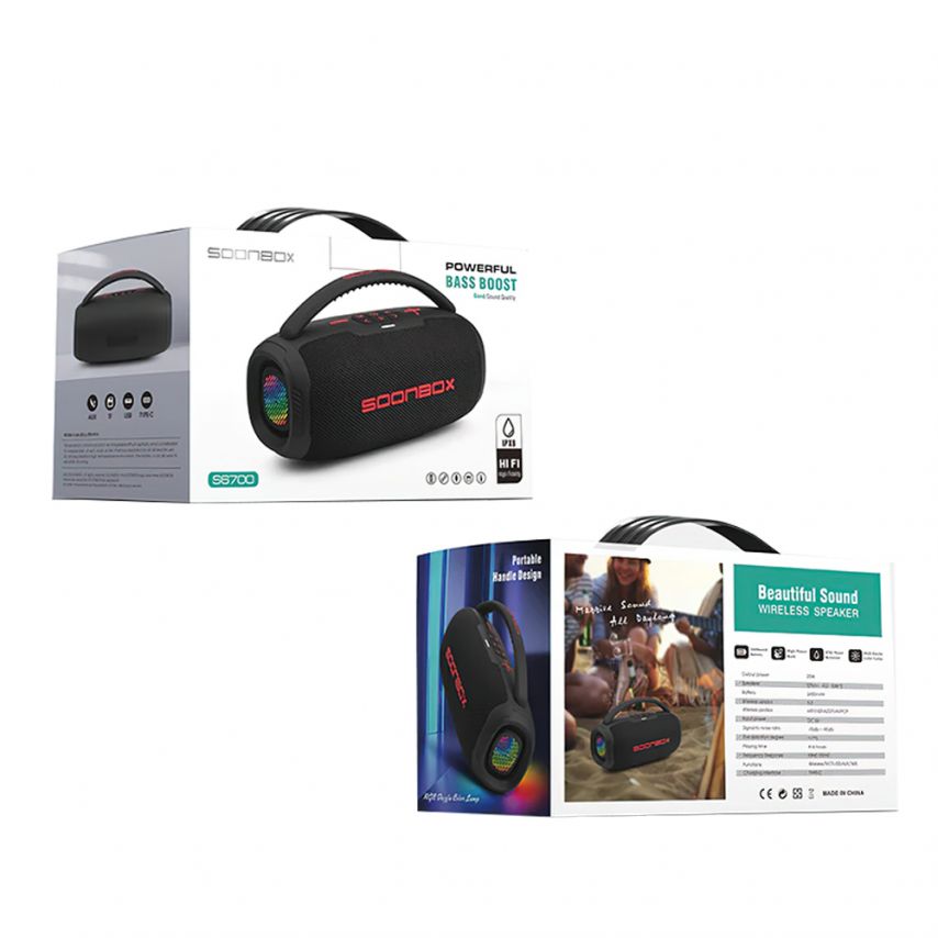 Portable Speaker Soonbox S6700 20W (2*10W) red