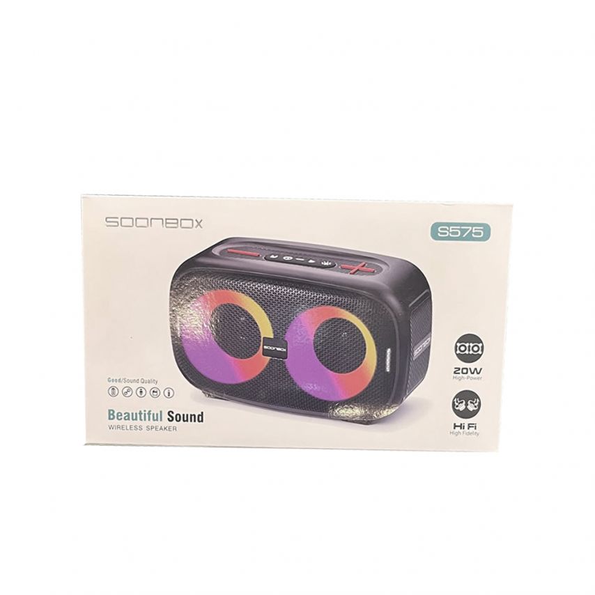 Portable Speaker Soonbox S575 20W (2*10W) black
