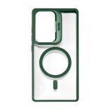 Coque MagSafe avec support et protection de caméra pour Samsung S24 (1) vert - Achetez pour 5.90 € en Allemagne