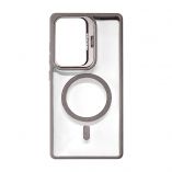 Coque MagSafe avec support et protection de caméra pour Samsung S24 (6) gris clair - Achetez pour 5.90 € en Allemagne